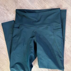 Dark Blue High-Waisted Leggings